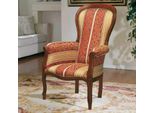 Poltrona Classica Imbottita Mobili Di Lusso Poltrona Imbottita Struttura In Legno Nuovo