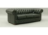 Chesterfield Design Lusso Divano Imbottito Divano Sedile Set Pelle Tessile Nuovo #221
