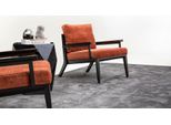 Poltrona 1 Posto Tessile Soggiorno Lusso Imbottito Sedile Nuovo Design Moderno