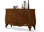 Credenza Soggiorno Cassettiera Cassettiera In Legno Mobile Marrone Nuovo