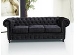 Divano Imbottito Di Design Chesterfield Set Di Divani In Pelle Divani Tessili Di Lusso #138