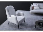 Poltrona Grigia Di Design Poltrona Imbottita Di Lusso A 1 Posto Poltrona Imbottita In Tessuto Poltrona Imbottita..