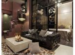 Divano Imbottito Di Design Chesterfield, Set Di Divani In Pelle, Divani Tessili Di Lusso - W644