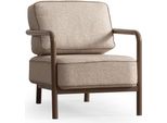 Poltrona Moderna Beige Poltrona Monoposto Da Salotto Di Design