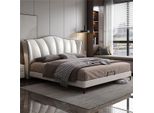Letti Tessile Hotel Rivestimento Di Lusso Sedile In Pelle Italia Designer Camera Da Letto