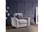 Design Poltrona Di Lusso Relax Tessile Bianco Poltrona Relax Poltrona Moderna