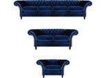 Divani Chesterfield Nuovo Set Di Divani Da Salotto A 3 Pezzi