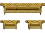 Set Di Divani Da Salotto 3 Pezzi 2X Poltrona Imbottita Mobili A Tre Posti Divano Nuovo Design