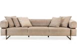Divano In Tessuto Di Design A Quattro Posti Beige Divani Imbottiti Divani Da Salotto