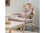 Mobili Di Lusso Design Poltrona Design Classico Trono Tessile Soggiorno Monoposto