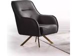Design Poltrona Imbottitura Soggiorno Legno Moderno Lusso Marrone Salotto