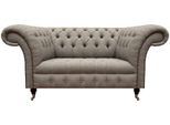 Lusso Divano Chesterfield Divano Due Posti Soggiorno Imbottito Mobili Tessili