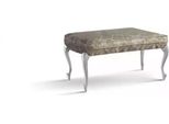 Sgabello Di Design Panca Pouf Di Lusso Mobili Imbottiti Sgabello Pouf Grigio Nuovo