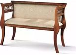 Panca Panca Classica Mobili Imbottiti Di Lusso Sedute Di Design 111X43X78