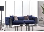 Divano Da Salotto 3 Posti Design Moderno Imbottitura Tessile Mobili Di Lusso Divano