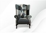 Poltrona Chesterfield Classica Con Tappezzeria Di Lusso Poltrona A 1 Posto Poltrona A 1 Posto Nuova