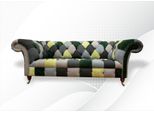 Chesterfield 3 Posti Multicolore Divano Da Salotto Di Design Mobili Di Design