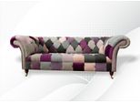 Chesterfield 3 Posti Mobili Di Design Nuovo Design Moderno Tessile Divani Soggiorno