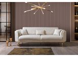 Divano 3 Posti Divano Di Design Divano Imbottito Divani Tessile Bianco Moderno Tre Posti