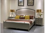 Letto Imbottitura Mobili Design Letti Letto Matrimoniale Lusso Camera Da Letto Legno Tessile Grigio