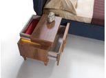 Camera Da Letto Comodino Tavolino Design Moderno Nuovo Legno Marrone
