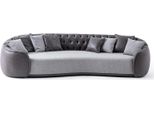 Divano Chesterfield A Quattro Posti Divano In Tessuto Grigio A 4 Posti Divano Imbottito In Tessuto
