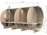 Barile Di Sauna Sauna Persone 6-8 Casa Della Sauna Giardino Saune Private Sauna Di Legno