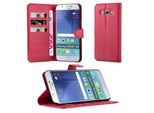 Cadorabo Custodia Per Samsung Galaxy A8 2015 Custodia Protettiva In Rosso Custodia Per Cellulare Cover Chiusura Magnetica