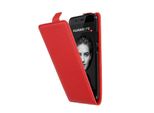 Cadorabo Custodia Protettiva Per Huawei P10 In Rosso Custodia Flip Per Telefono Cellulare Custodia Cover In