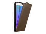 Cadorabo Cover Per Samsung Galaxy Note 5 Cover Protettiva In Marrone Flip Case Custodia Del Telefono Cellulare Cover