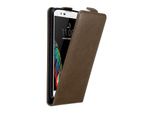 Cadorabo Cover Per Lg K10 2016 Cover Protettiva In Marrone Flip Case Custodia Del Telefono Cellulare Cover