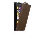 Cadorabo Cover Per Nokia Lumia 1020 Cover Protettiva In Marrone Flip Case Custodia Per Telefono Cellulare Case Cover