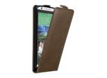 Cadorabo Cover Per Htc Desire 820 Cover Protettiva In Marrone Flip Case Custodia Del Telefono Cellulare Case Cover