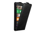 Cadorabo Cover Per Nokia Lumia 929 / 930 Cover Protettiva In Nero Flip Case Custodia Del Telefono Cellulare Cover