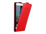 Custodia Cadorabo Per Zte Blade A612 Custodia Protettiva In Rosso Custodia Flip Per Telefono Cellulare Custodia Cover