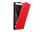 Cadorabo Cover Per Lg K10 2016 Cover Protettiva In Rosso Flip Case Custodia Del Telefono Cellulare Cover