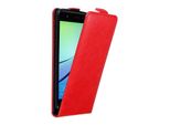 Custodia Cadorabo Per Huawei Nova Custodia Protettiva In Rosso Custodia Flip Per Telefono Cellulare Custodia Cover