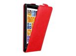 Cadorabo Cover Per Nokia Lumia 830 Cover Protettiva In Rosso Flip Case Custodia Del Telefono Cellulare Case Cover