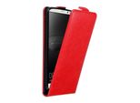 Custodia Cadorabo Per Huawei Mate 8 Custodia Protettiva In Rosso Custodia Per Cellulare Flip Case Cover