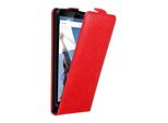 Cadorabo Cover Per Motorola Google Nexus 6 Cover Protettiva In Rosso Flip Case Custodia Del Telefono Cellulare Case Cover