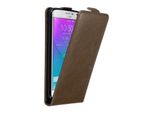 Custodia Cadorabo Per Samsung Galaxy Note Edge Custodia Protettiva In Marrone Custodia Flip Per Telefono Cellulare Custodia Cover
