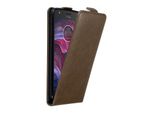 Custodia Cadorabo Per Motorola Moto X4 Cover Protettiva In Marrone Custodia Flip Per Telefono Cellulare Custodia Cover