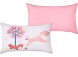 Cuscino Decorativo Per La Camera Dei Bambini Cyrielle, Rosa, 30 X 50 Cm