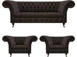 Mobili Imbottiti Chesterfield Set Da Salotto 3 Pezzi Di Lusso Completo Di Design