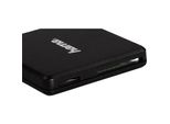 Hama 124022 Externer Speicherkartenleser USB-A (USB 3.2 Gen 1) Schwarz