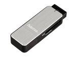 Hama 123900 Externer Speicherkartenleser USB-A (USB 3.2 Gen 1) Silber