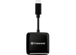 Transcend TS-RDC3 Externer Speicherkartenleser USB-C® Schwarz