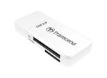 Transcend RDF5W Externer Speicherkartenleser USB-A (USB 3.2 Gen 1) Weiß