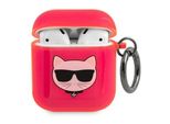 Karl Lagerfeld Kla2Uchfp Airpods 1/2Cover RóżOwy/Rosa Choupette