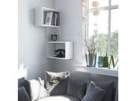 Decortie Part Scaffale Angolare Moderno, Bianco, 67 X 47 X 82 Cm
